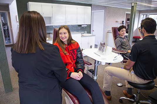 Discreet braces give you the smile you want