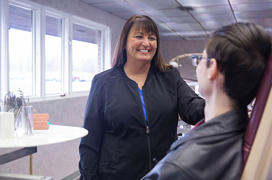 We want to give you a great smile