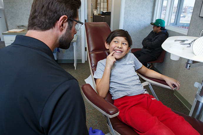 Joint treatment with Traditional Orthodontics for great results